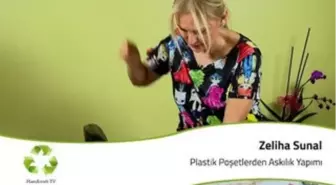 Plastik Poşetlerden Askılık Yapımı