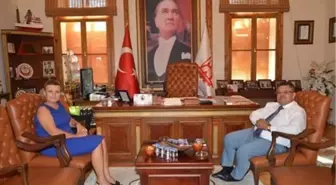 Baro Başkanı Aynur'dan Başkan Yağcı'ya Ziyaret