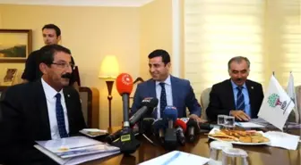 Demirtaş'ın Bazı Sendika Başkanlarını Kabulü