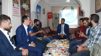 Kars Ülkü Ocakları Başkanı Güngör, Basınla Bir Araya Geldi