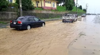 Rize'deki Şiddetli Yağış