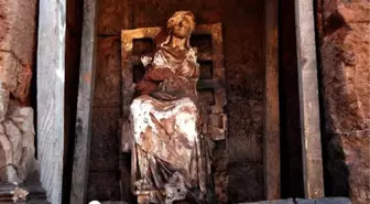 Ordu'da 2 Bin 100 Yıllık Ana Tanrıça Kibele Heykeli Bulundu