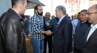 Başkan Çelik'ten Taziye Ziyareti