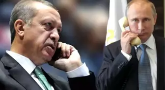 Erdoğan, Putin ile Telefonda Görüştü