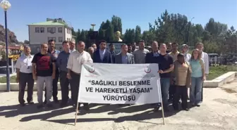 Pasinler'de Sağlık İçin Yürüdüler
