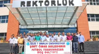 Üniversite'de Şehit Ömer Halisdemir Anısına Futbol Turnuvası Düzenledi