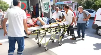 Üzüm Toplarken Düşüp Hastanelik Oldu