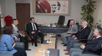 Vali Çelik'ten İl Sağlık Müdürlüğü'ne Ziyaret