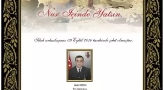 Genelkurmay Başkanı Orgeneral Akar'dan Şehitler İçin Taziye