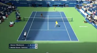 ABD Açık: Caroline Garcia & Kristina Mladenovic - Bethanie Mattek-Sands & Lucie Safarova (Özet)