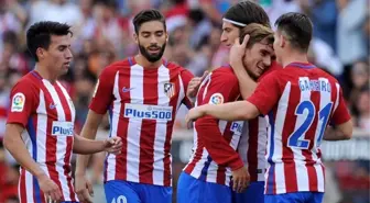 Atletico Madrid, Sporting Gijon 5-0 Mağlup Etti