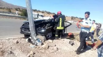 Çorum'da İki Otomobil Çarpıştı: 1 Ölü, 6 Yaralı