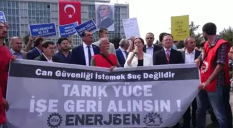 İbb Önünde İşten Çıkarılan Arkadaşları İçin Eylem Yaptılar