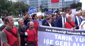 İşten Çıkartılan Arkadaşları İçin İbb Önünde Eylem Yaptılar