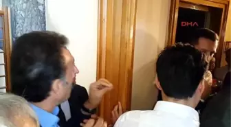 Meclis'te Basın Toplantı Salonuna Giremeyince Tuvalet Önünde Açıklama Yapıldı -2