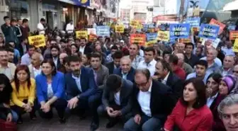 Van'da Kayyuma Karşı Oturma Eylemi