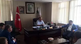 Meriç Belediye Başkanı Yörük'e Ziyaret