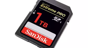 Sandisk'ten 1tb'lık Sd Kart!