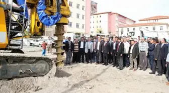 Yozgat'ta 350 Araçlık Otoparkın İnşaatı Başladı