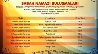 Beypazarı'nda Gençler Sabah Namazında Buluşacak