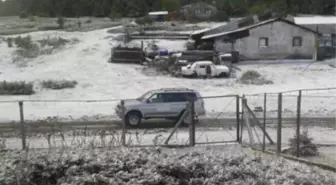 Bolu'nun Gerede İlçesine Sezonun İlk Karı Yağdı