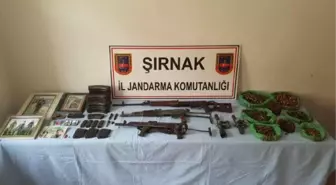 Şırnak'ta PKK'nın Silah Deposu Bulundu