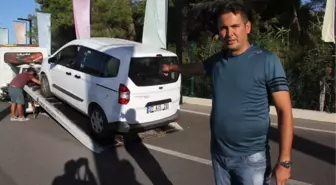 Antalya'da Taksicilerin Kontak Kapatma Eylemi