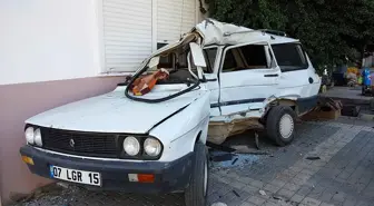 Manavgat'ta Trafik Kazası: 1 Yaralı