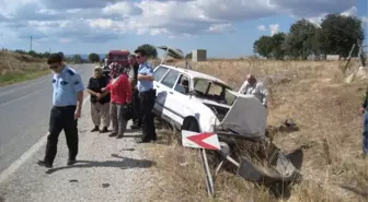 Bayramiç'te Trafik Kazası: 1 Yaralı