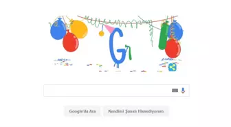 Google'dan 18. Yaş Doodle'ı