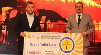 Konya İtfaiyesi Basın Ödüllerinde Birincilik Ödülü İha'nın