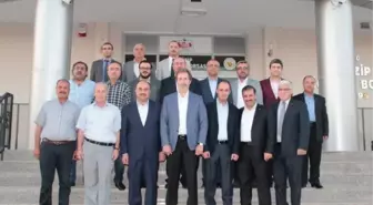 Musiad Başkanı Çelenk'ten Sarı'ya Ziyaret