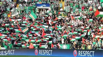 UEFA Celtic'e, Taraftarların Filistin Bayrağı Açması Sebebiyle Para Cezası Verdi