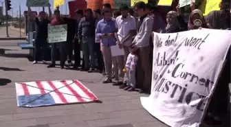 Gaziantep Üniversitesi'nde CIA Protestosu