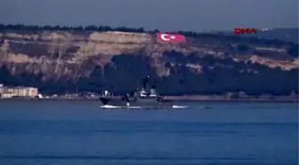 Çanakkale Rus Savaş Gemisi Ege'ye Açıldı