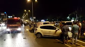 Antalya'da 5 Aracın Karıştığı Trafik Kazası: 3 Yaralı