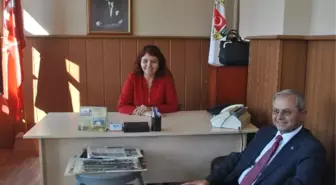 Aydın Emniyet Müdürü Halis Böğürcü'den Agc'ye Veda Ziyareti