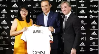 Valencia, Prandelli'yi Basına Tanıttı