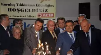 Görüntülü Haber) Bilecik Yarın Gazetesi 50'nci Kuruluş Yıldönümünü Kutladı