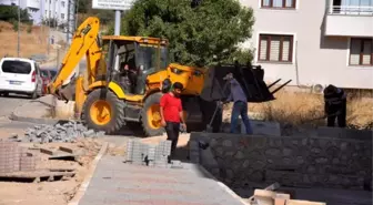 Tunceli'de Kaldırım Çalışmaları