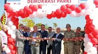 Giresun'da Şehit Ömer Halisdemir Caddesi ve Demokrasi Parkı Açıldı