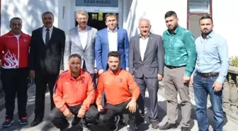 Güreş Federasyonu Başkan Adayı Enis Erdemden Kayseri Şeker'e Ziyaret