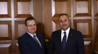 Çavuşoğlu-Dacic Ortak Basın Toplantısı