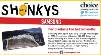 Galaxy Note 7'ye 'Külüstür' Ödülü!