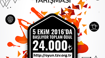 Ödüllü Zeka Yarışması Oyun 2016 Başlıyor
