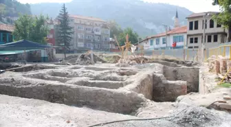 Kütahya'da Tarihi Hamam Bulundu