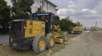 Tepebaşı Belediyesi Fen İşleri Ekipleri Çukurhisar'da