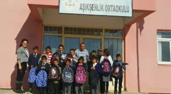 Çıldır Aşıkşenlik Ortaokuluna Kaider Eli