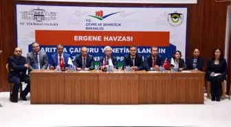 Ergene Havzası Arıtma Çamuru Projesinde Sona Gelindi