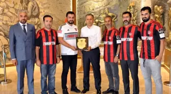 Gaziantepspor'dan Vali Yerlikaya'ya Ziyaret